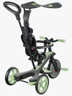 Cykler|Globber Trehjulet Cykel Explorer Sammenklappelig 4-in-1, Sage