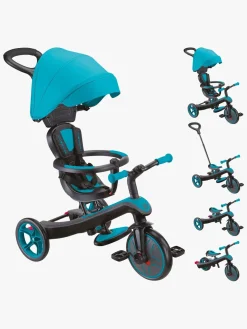 Cykler|Globber Trehjulet Cykel Explorer 4-in-1, Blågrøn
