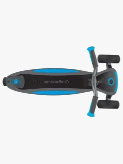 Globber Løbehjul-Ultimum Sammenklappelig Trehjulet Løbehjul, Sort/Blå