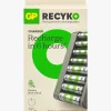 GPBatterier Elektronik & Media-GP Batterier Recyko E821 8-Slot Charger, 4 AA + 4 AAA