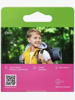 Friluftsliv|GPBatterier GP Discovery Everybody Pandelampe, Lyserød