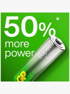 Elektronik & Media|GPBatterier GP Super Alkaline G-TECH AA/LR6 Batterier 12-Pak