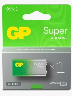 GPBatterier Elektronik & Media-GP Super Alkaline G-TECH 9V Batteri 1-Pak