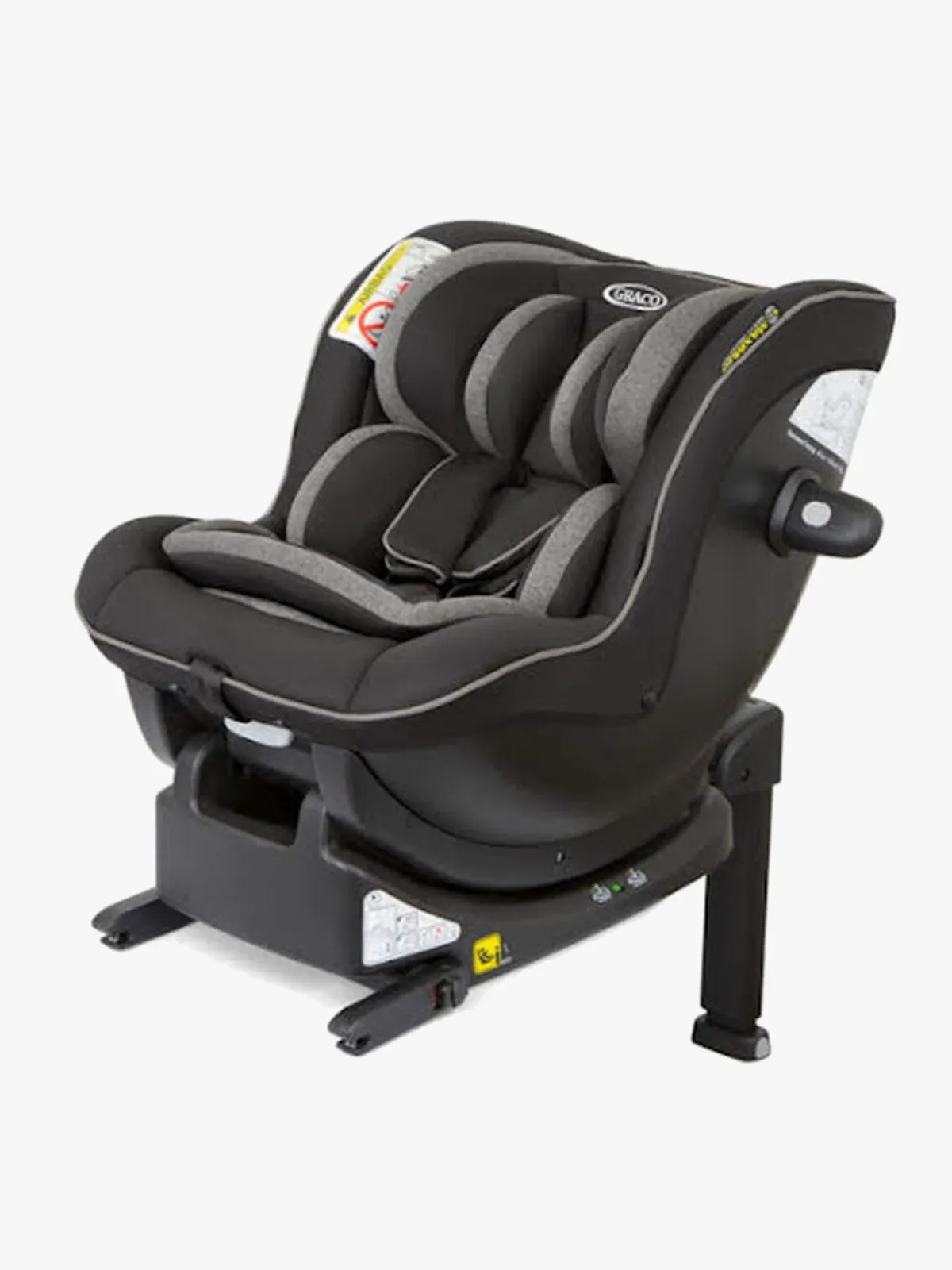 Autostolspakker|Graco Ascent i-Size Autostol inkl. ISO Family Base i-Size 2, Black