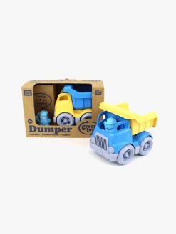 Legetøjsbiler & -Fartøjer|Tactic Green Toys Dumper Ladvogn, Blå/Gul
