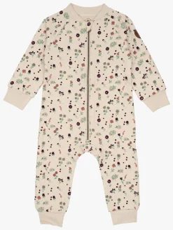 Børn GullkornDesign Heldragter-Gullkorn Design Moss Heldragt, Greywhite