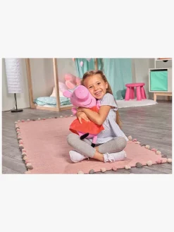 Dukker & Bamser|PeppaPig Gurli Gris Bamse, 33cm Rød/Lyserød