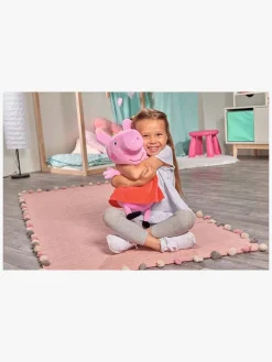 Dukker & Bamser|PeppaPig Gurli Gris Bamse, 33cm Rød/Lyserød