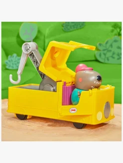 Legetøjsfigurer|PeppaPig Gurli Gris Bedstefar Hund Bjærgningsbil