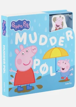 Bøger|PeppaPig Gurli Gris Bog med Træfigurer - Mudderpøl