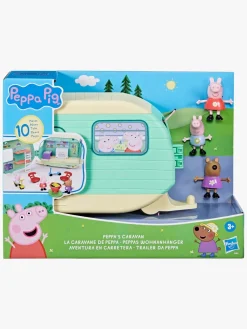 Legetøjsfigurer|PeppaPig Gurli Gris Campingvogn Legesæt med Figurer