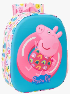 Tasker|PeppaPig Gurli Gris 3D Rygsæk 8.5L, Blå/Pink