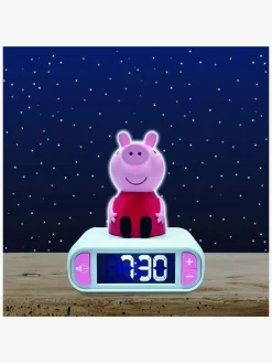 Interiør|PeppaPig Gurli Gris Digitalt Vækkeur med Natlampe