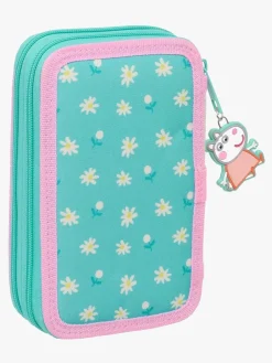 Kreativt Legetøj|PeppaPig Gurli Gris Dobbelt Penalhus, Mintgrøn