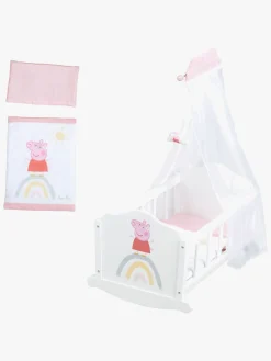 Dukker & Bamser|PeppaPig Gurli Gris Dukkeseng med Sengehimmel