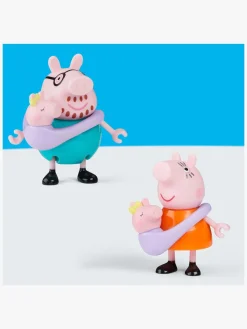 Legetøjsfigurer|PeppaPig Gurli Gris Figursæt Familie 5-pak