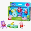PeppaPig Legetøjsfigurer-Gurli Gris Figursæt Greta & Evie