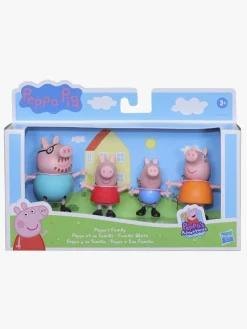 PeppaPig Legetøjsfigurer-Gurli Gris Figursæt 4-Pak Gurlis Familie