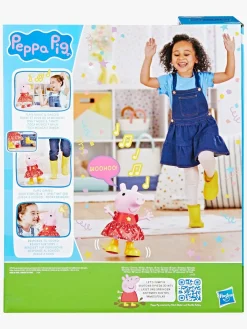 PeppaPig Interaktivt Legetøj-Gurli Gris Interaktivt Legetøj Muddy Puddles Party 30 cm