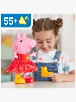 PeppaPig Interaktivt Legetøj-Gurli Gris Interaktivt Legetøj Muddy Puddles Party 30 cm