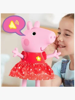 PeppaPig Interaktivt Legetøj-Gurli Gris Interaktivt Legetøj Muddy Puddles Party 30 cm
