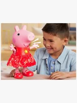 PeppaPig Interaktivt Legetøj-Gurli Gris Interaktivt Legetøj Muddy Puddles Party 30 cm