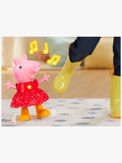 PeppaPig Interaktivt Legetøj-Gurli Gris Interaktivt Legetøj Muddy Puddles Party 30 cm
