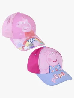 Børn PeppaPig Tilbehør-Gurli Gris Kasketter 2-pak