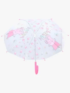 Tilbehør|PeppaPig Gurli Gris Paraply Rainy Days, Pink