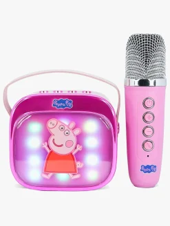 OTLTechnologies Elektronik & Media-Gurli Gris Popsing Karaokesæt med LED-lys