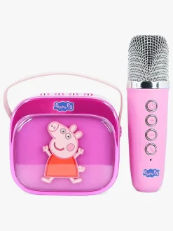 OTLTechnologies Elektronik & Media-Gurli Gris Popsing Karaokesæt med LED-lys