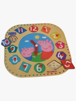 Spil & Puslespil|PeppaPig Gurli Gris Puslespil Ur, 25 cm
