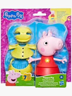 Legetøjsfigurer|PeppaPig Gurli Gris Rainy Day Dress Up Figur Flerfarvet