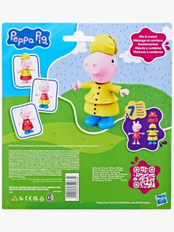 Legetøjsfigurer|PeppaPig Gurli Gris Rainy Day Dress Up Figur Flerfarvet