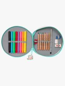 Kreativt Legetøj|PeppaPig Gurli Gris Rund Penalhus, Mintgrøn