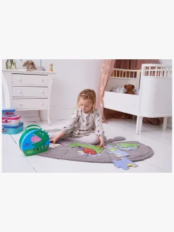 PeppaPig Spil & Puslespil-Gurli Gris Suitcase Puslespil 12 Brikker