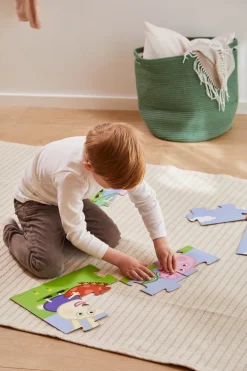 PeppaPig Spil & Puslespil-Gurli Gris Suitcase Puslespil 12 Brikker