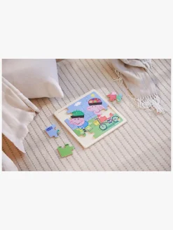 Spil & Puslespil|BarboToys Gurli Gris Træpuslespil Cykling 16 Brikker