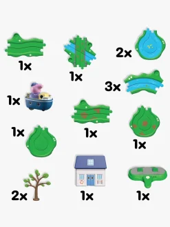 Legetøjsbiler & -Fartøjer|PeppaPig Gurli Gris Whizz Around Bådbane Bobbing Along