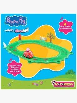 Legetøjsbiler & -Fartøjer|PeppaPig Gurli Gris Whizz Around Racerbane Rød Bil