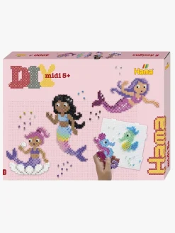 Kreativt Legetøj|Hama Midi Gavesæt Havfruer Perlesæt 4000 Stk.