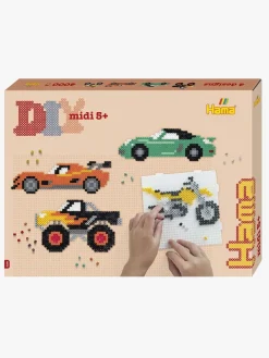 Kreativt Legetøj|Hama Midi Gavesæt Transportmidler Perlesæt 4000 Stk.