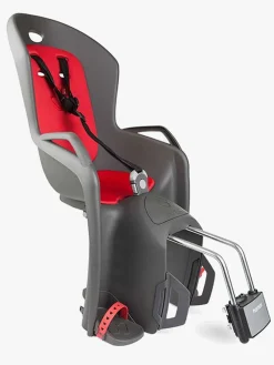 Cykler|Hamax AMIGA Cykelstol, Dark Grey/Red Grå