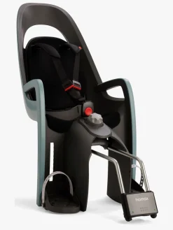 Cykler|Hamax CARESS Cykelstol med Låsbar Stelmontering, Green/Black Grøn/Sort