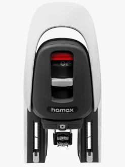 Cykler|Hamax CARESS Cykelstol med Låsbar Stelmontering, White/Black Hvid/Sort