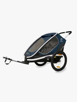 Aktivitetsvogne|Hamax Outback Reclining Cykelanhænger, Navy/White Blå