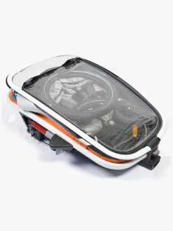 Aktivitetsvogne|Hamax Outback Reclining Cykelanhænger, Navy/White Blå