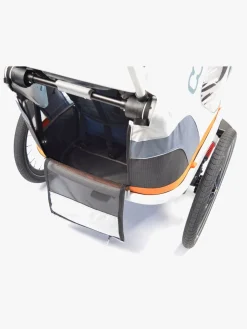 Aktivitetsvogne|Hamax Outback Reclining Cykelanhænger, Navy/White Blå