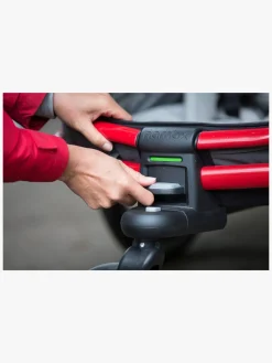 Aktivitetsvogne|Hamax Outback Reclining Cykelanhænger, Navy/White Blå