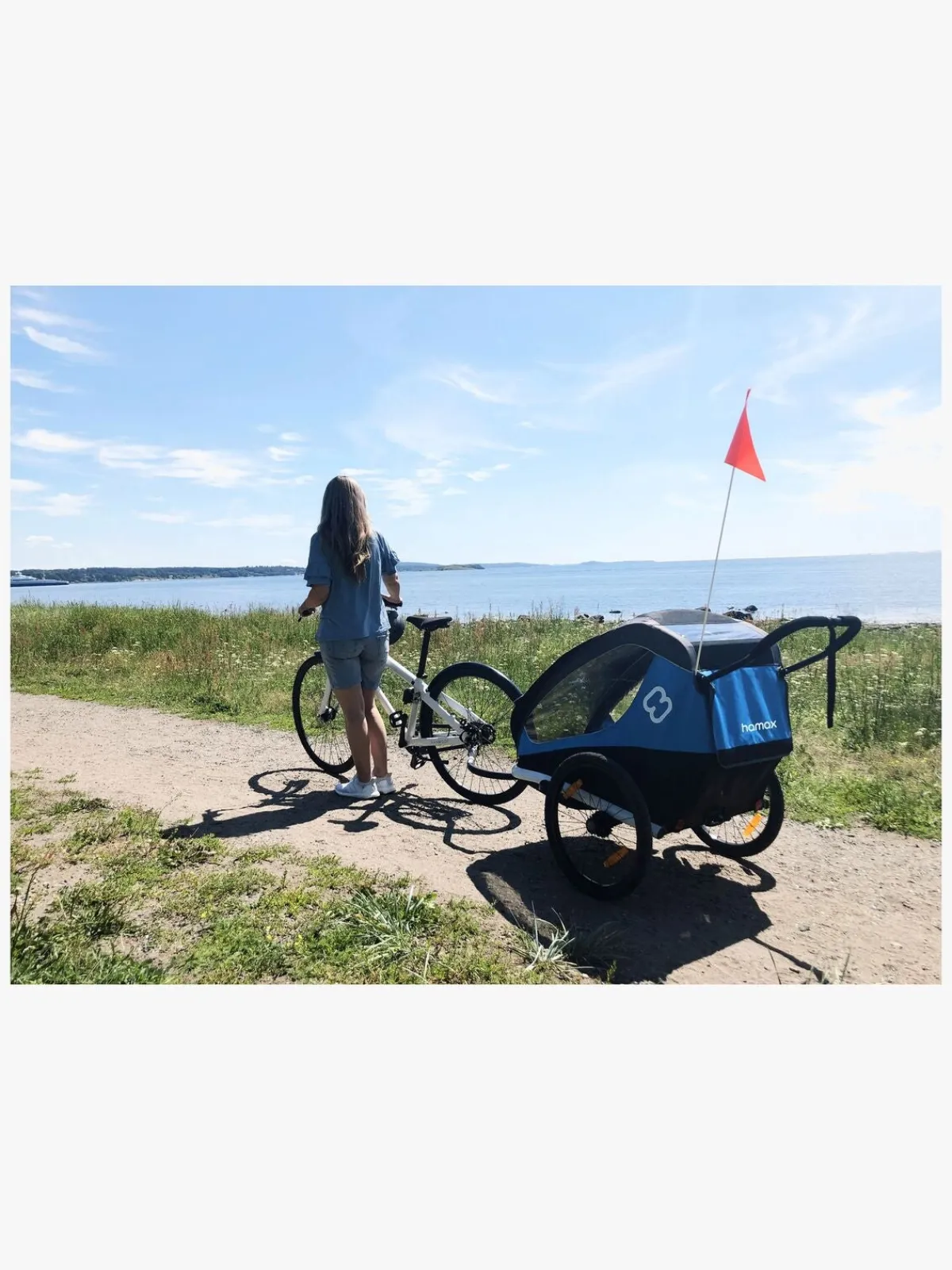 Hamax Aktivitetsvogne-Traveller Cykelanhænger, Blå